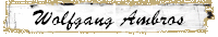 Wolfgang Ambros